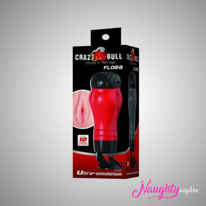 Crazy Bull Vibrating Masturbator With Suction Cup